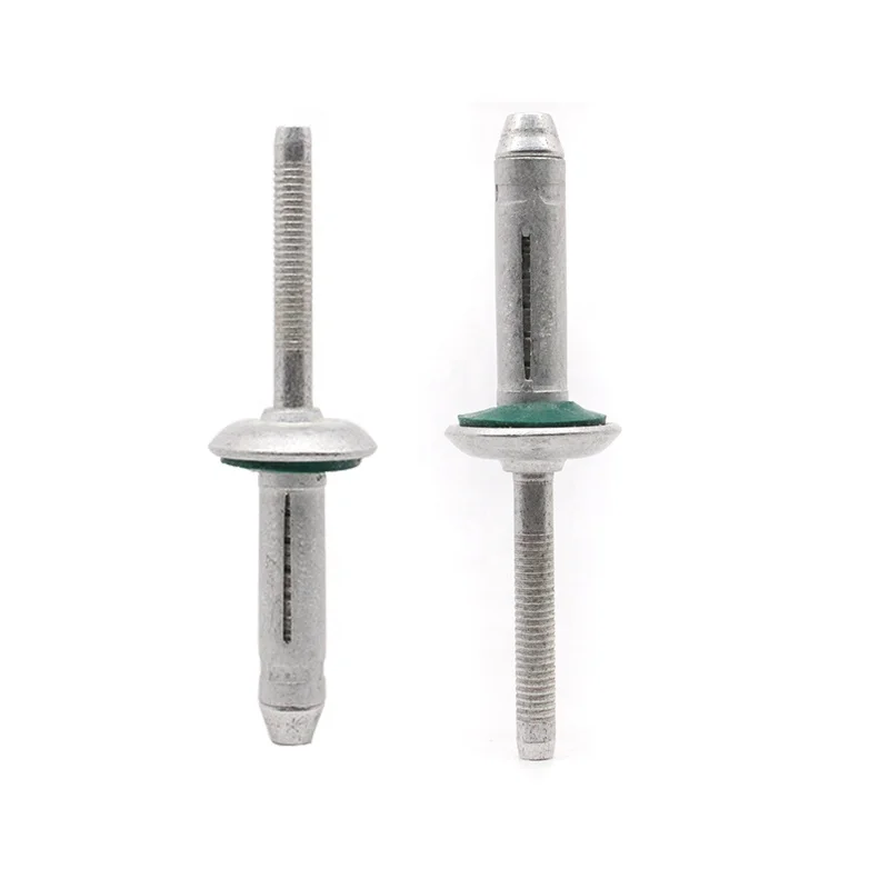 Aluminum domed head Bulb Tite Blind Rivet with rubber for boat