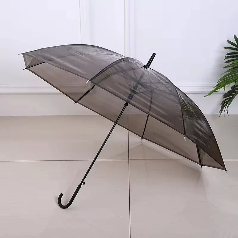 Cheap Custom Kids Pink Clear Umbrella Japanese Korean Style Children Color Transparent Umbrella Windproof