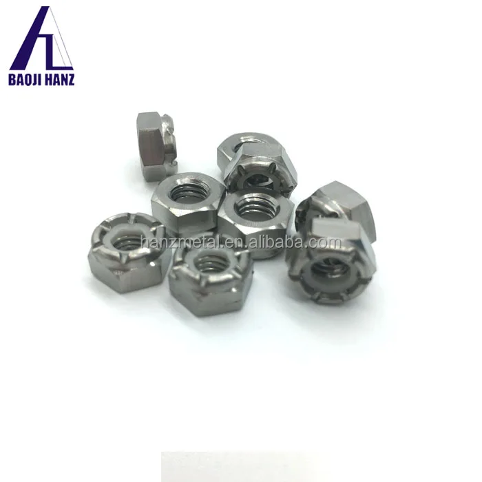 GR1 GR2 GR3 Pure titanium nut, can be used for car, bicycle accessories