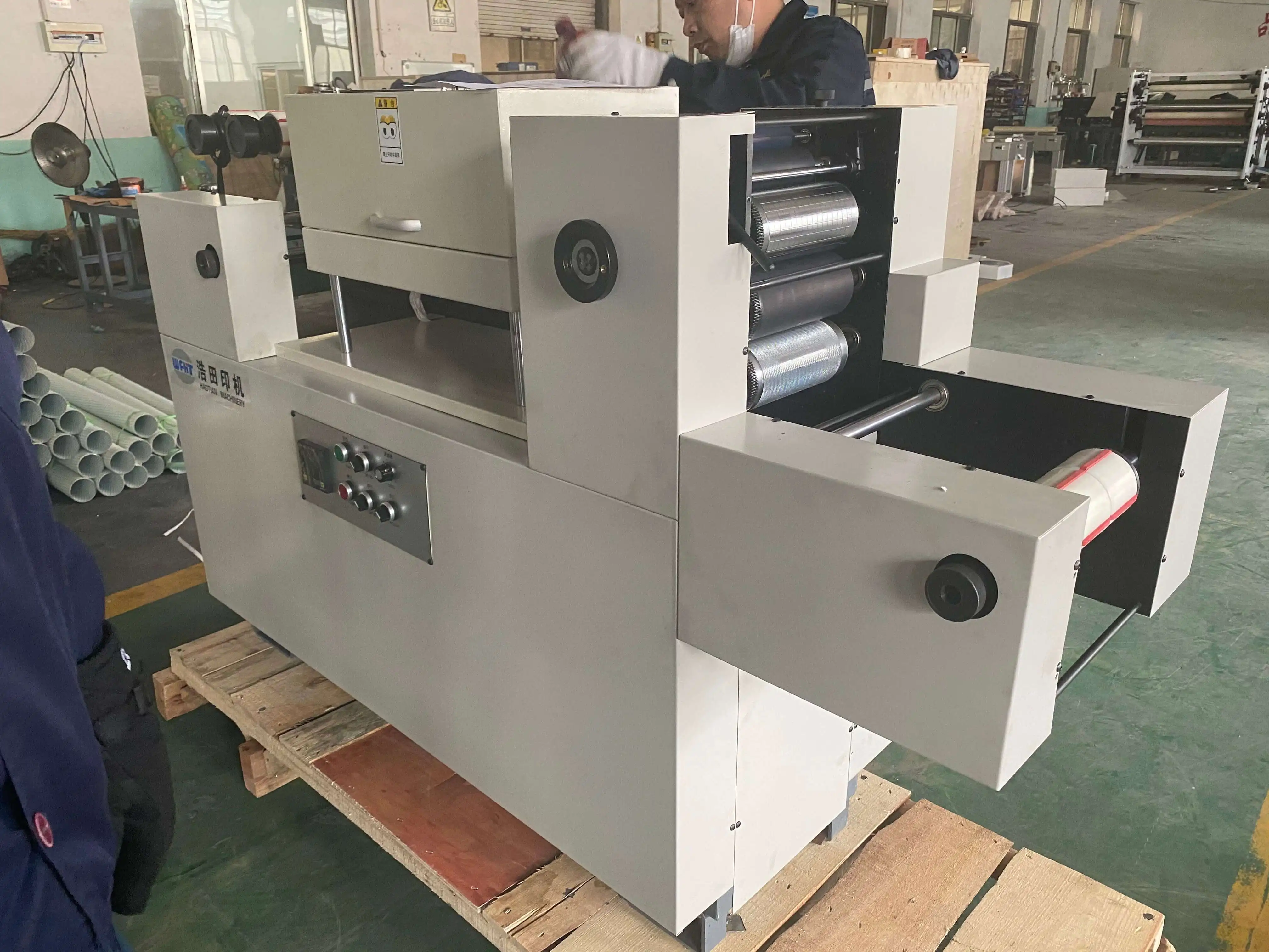 HT160-1 Китай новейший продукт флексографская лента печатная машина одного цвета