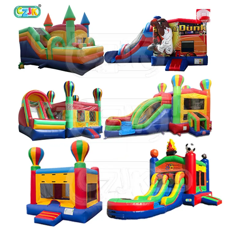 inflatable samba air balloon bouncer themed inflatable combo water slide jumping bounce house balloon bouncy castle jumper