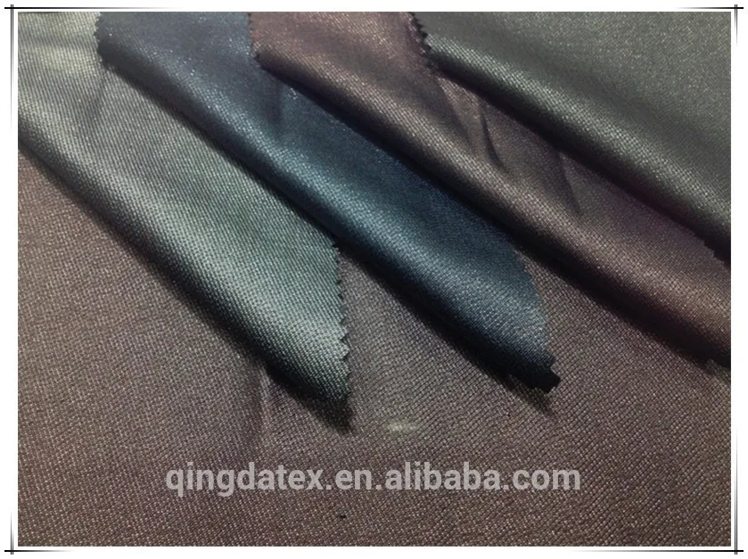 Plain design cheap price woven 90%poly 10%rayon Indian mens suit fabric