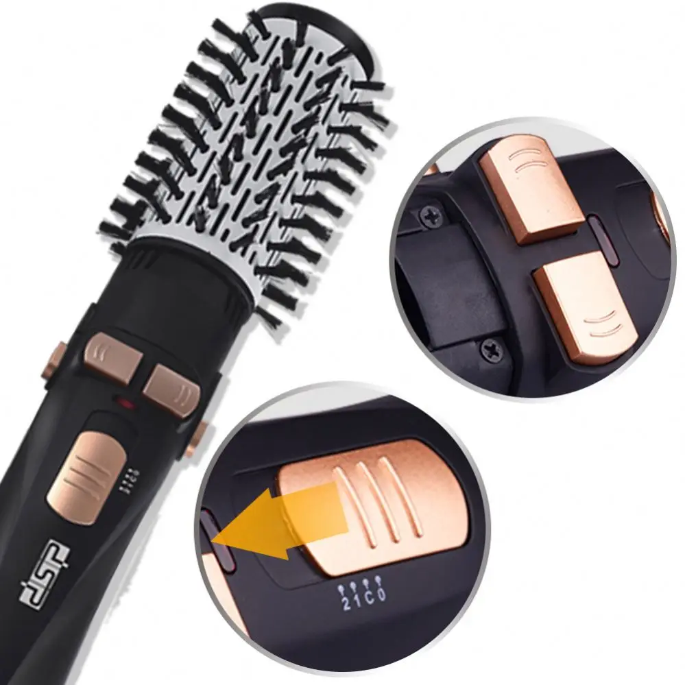  Electric Hair Brush Dryer Curling One-Step Volumizer Straightener Styling Heating Comb