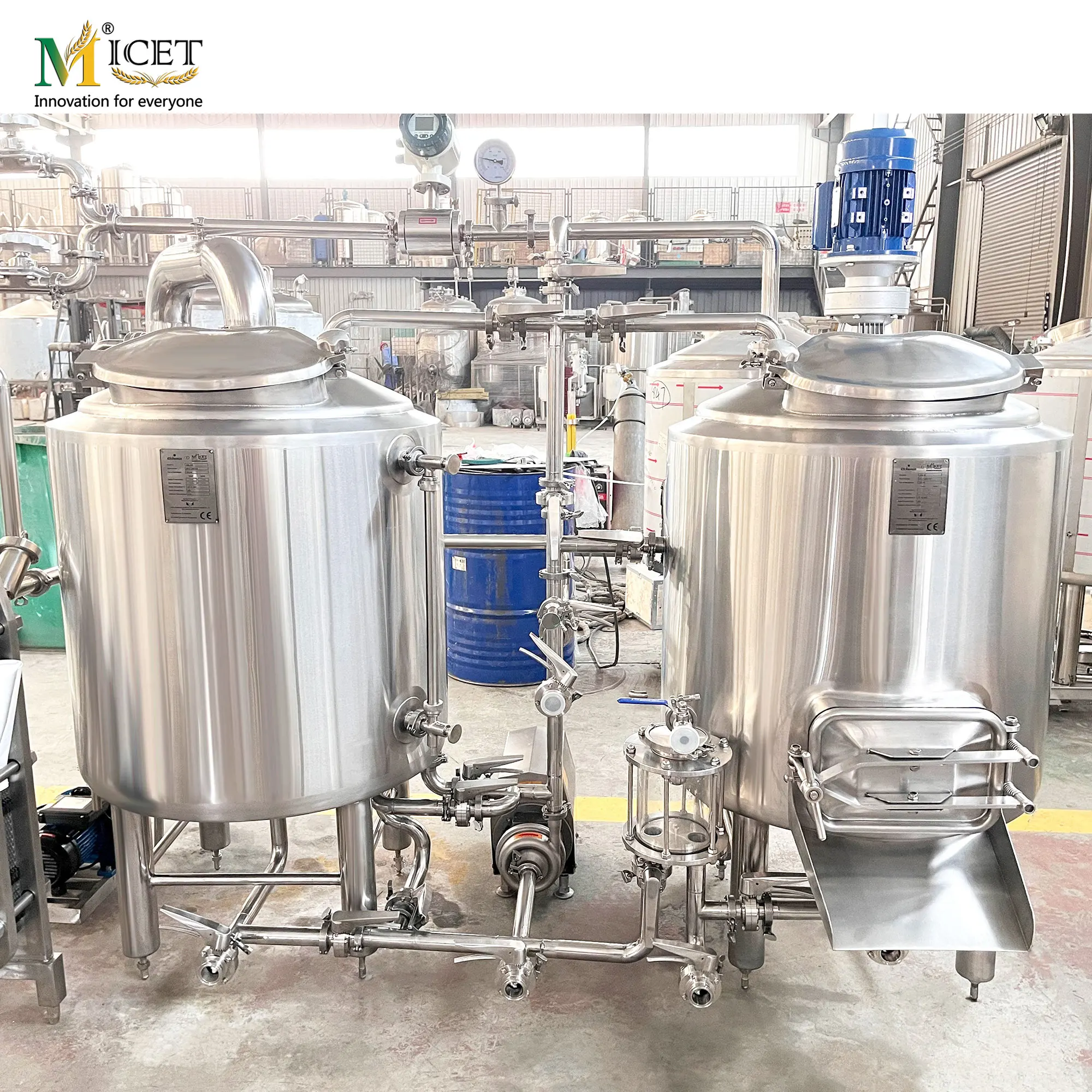 Micet 200L home made brewery craft beer brewery copper brewery equipment For Sale