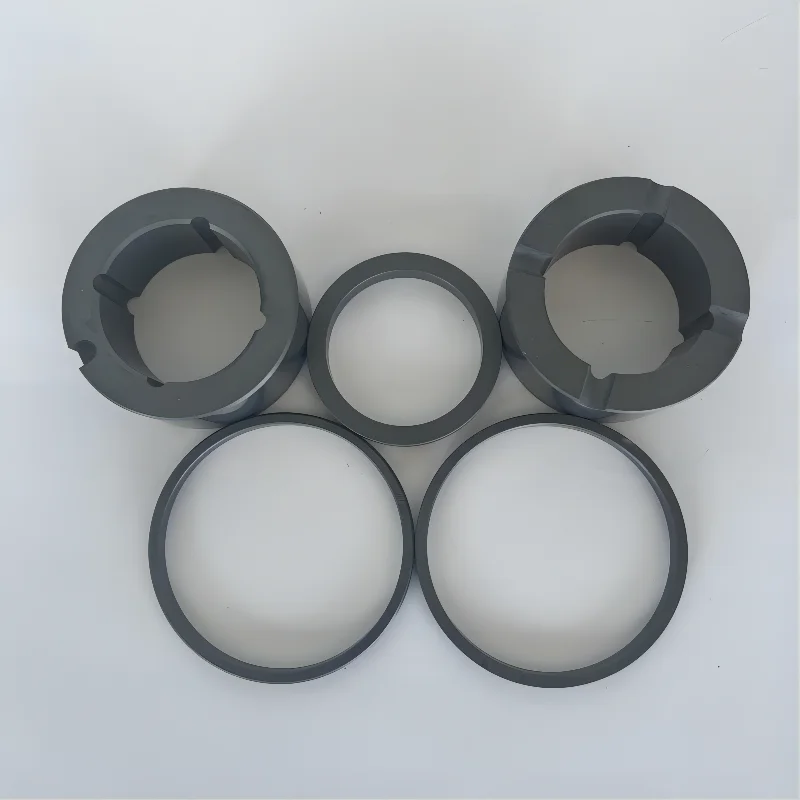 Factory price Wear-resistant silicon carbide ceramic ring SIC ceramic parts for Industrial ceramic
