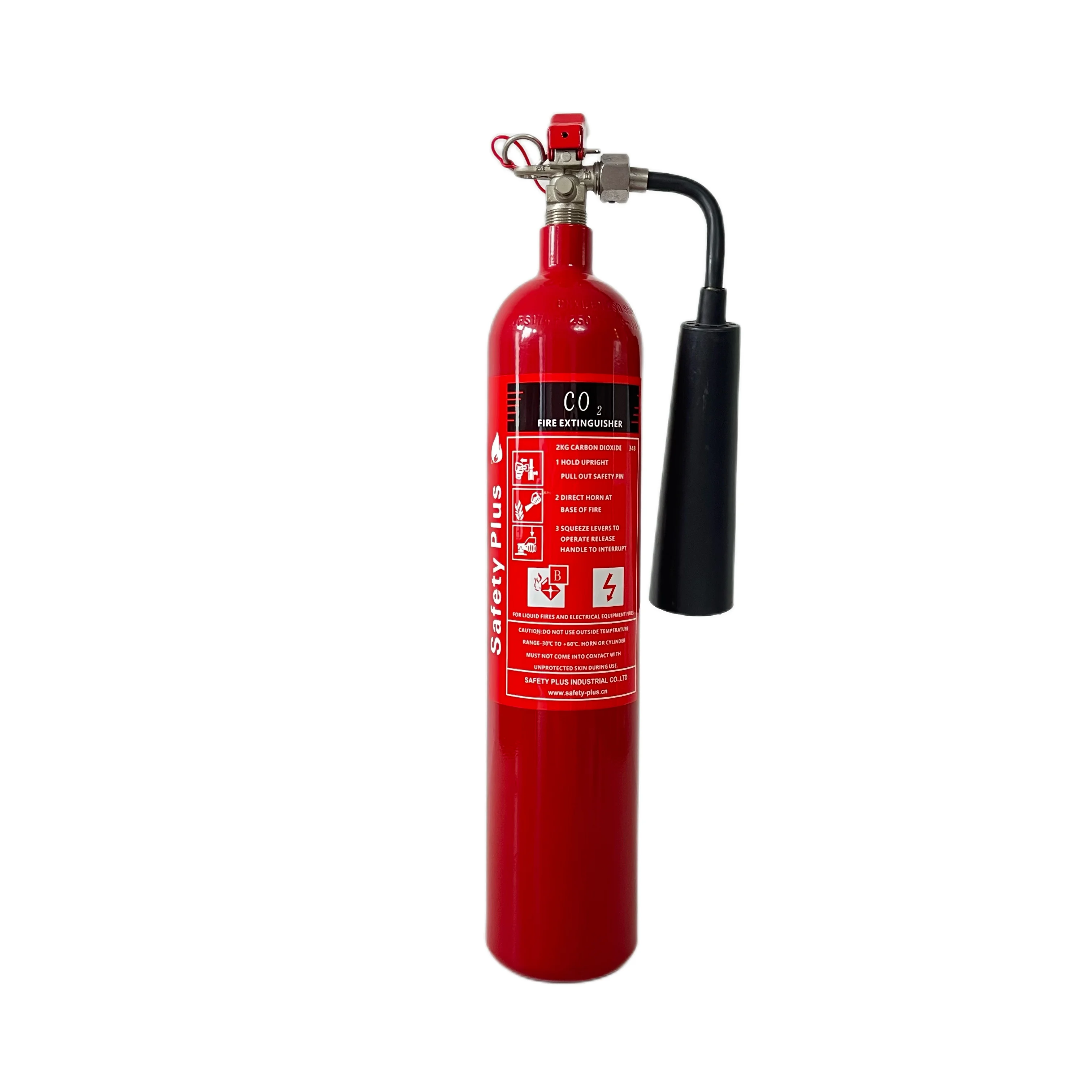 High Quality Fire Equipment 3kg Carbon Steel co2 Fire Extinguisher For Car