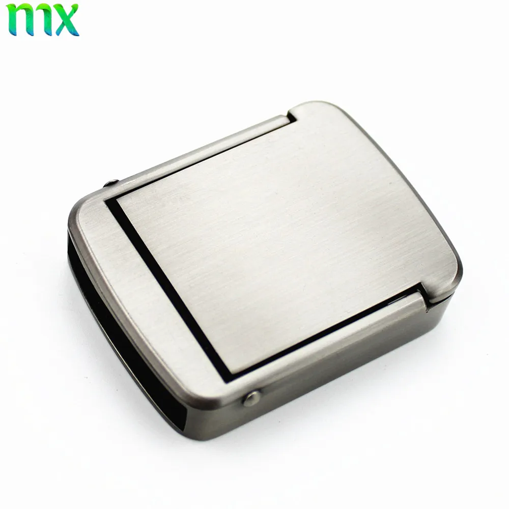 40 mm custom blank canvas metal belt buckle with bottle opener