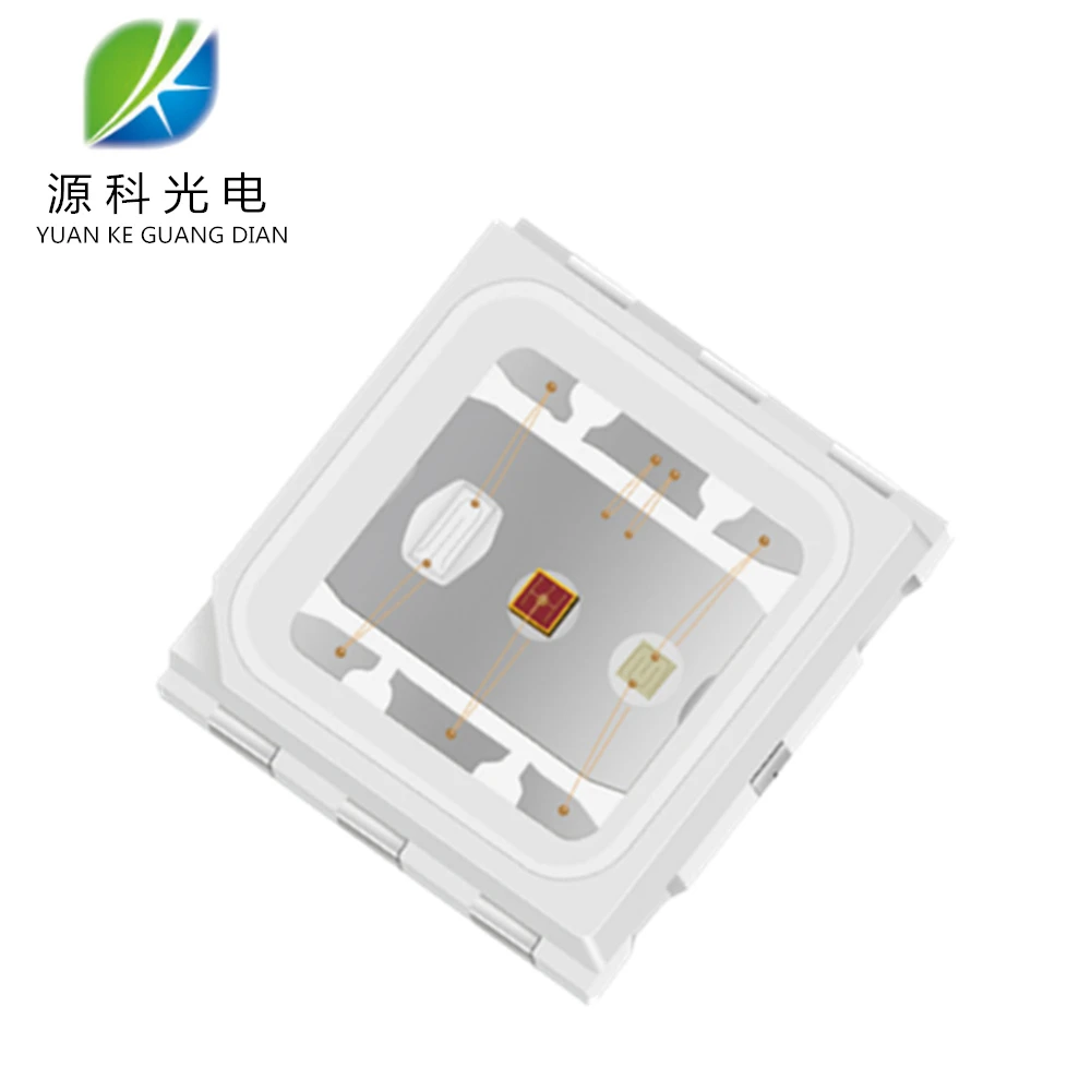 Ультра яркий чип 1-3 Вт Plcc-2 EMC 3030 5050 SMD LED с белым RGB высокого напряжения 6V 9V технический паспорт
