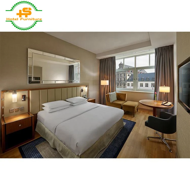 
Factory customized 5 star Four Seasons used hotel bedroom furniture set for sale (HS-N5) 