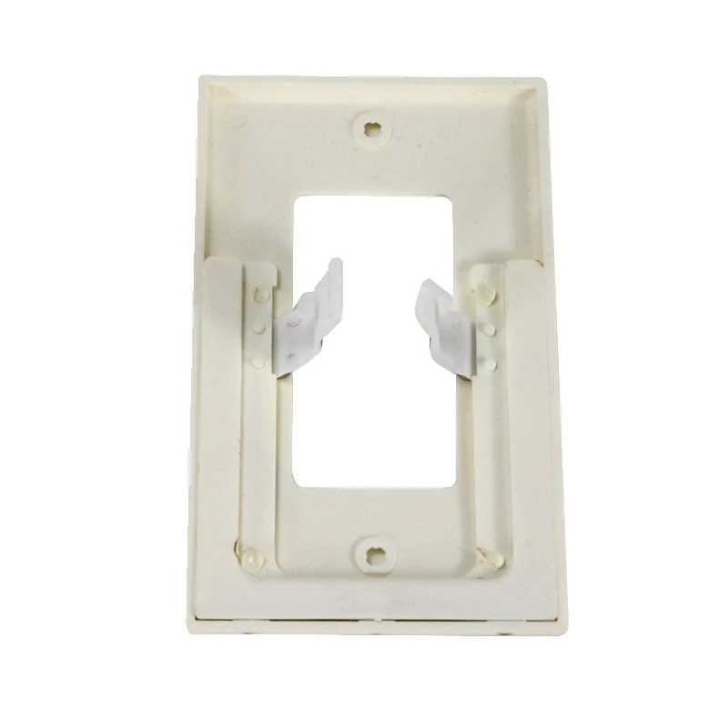 American retro white blank panel PP plastic panel switch socket panel with lightAmerican Standard certified Home night light