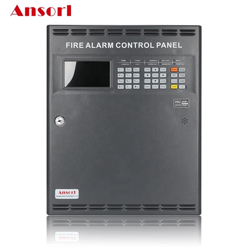 1 to 16 Loops Addressable Fire Alarm Control Module System