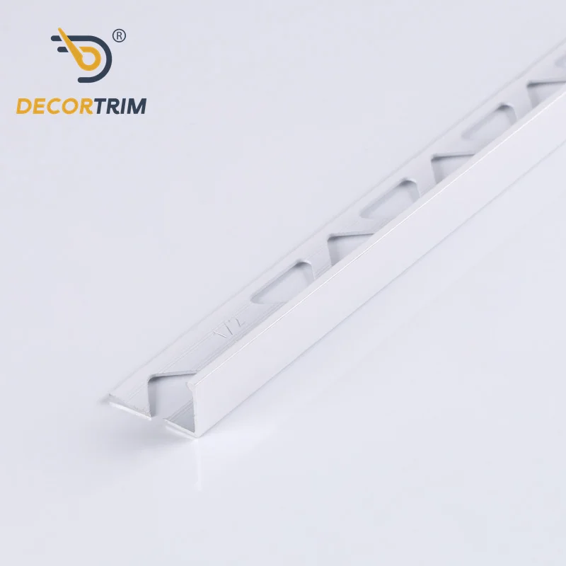 Prolink Metal Factory Customized YJ-D79 Ceramic L Channel Aluminium Tile Shower Wall Profiles For Decoration Trim