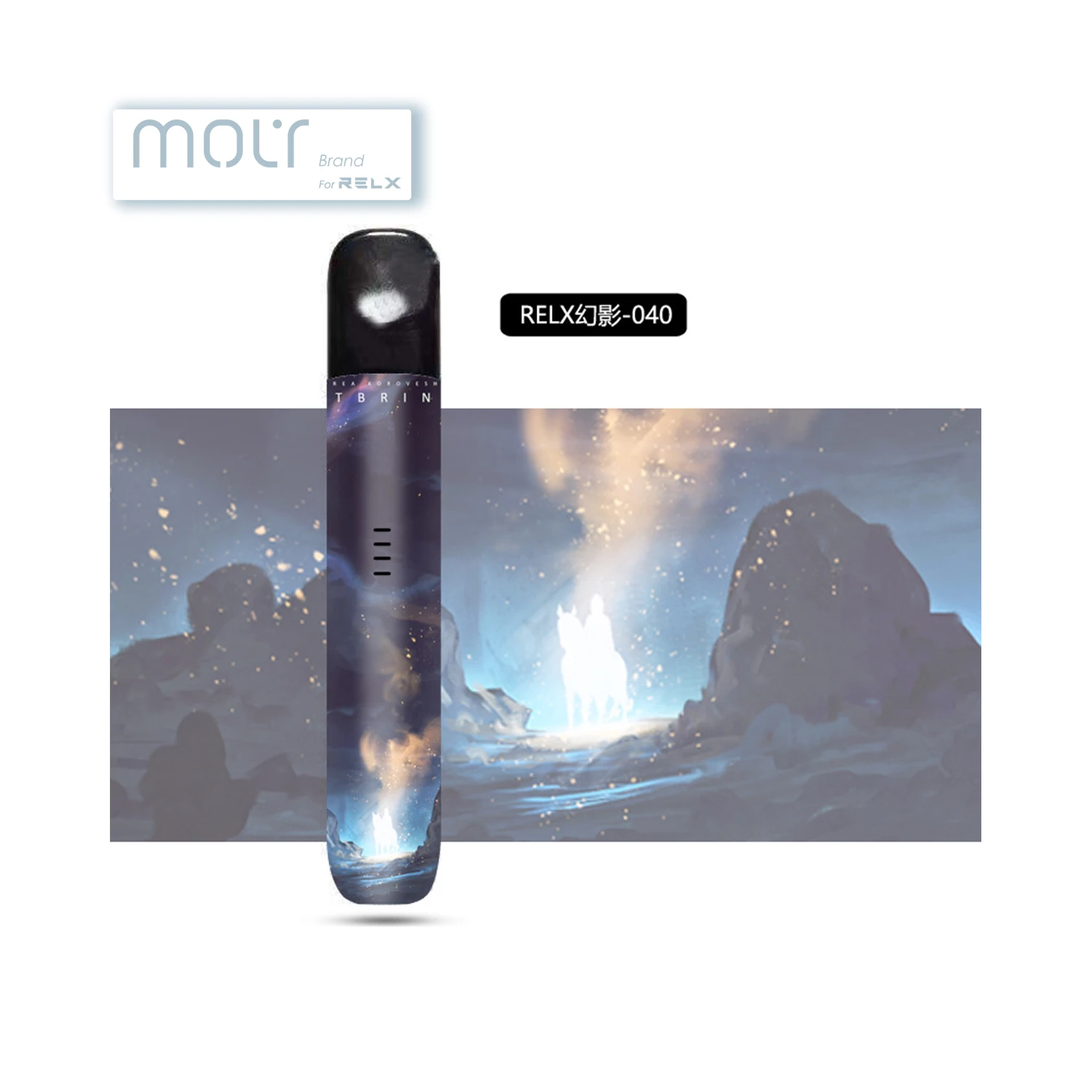 2021 оптовая продажа недорогие аксессуары для вейпа Relx Phantom чехол персонализированная матовая наклейка