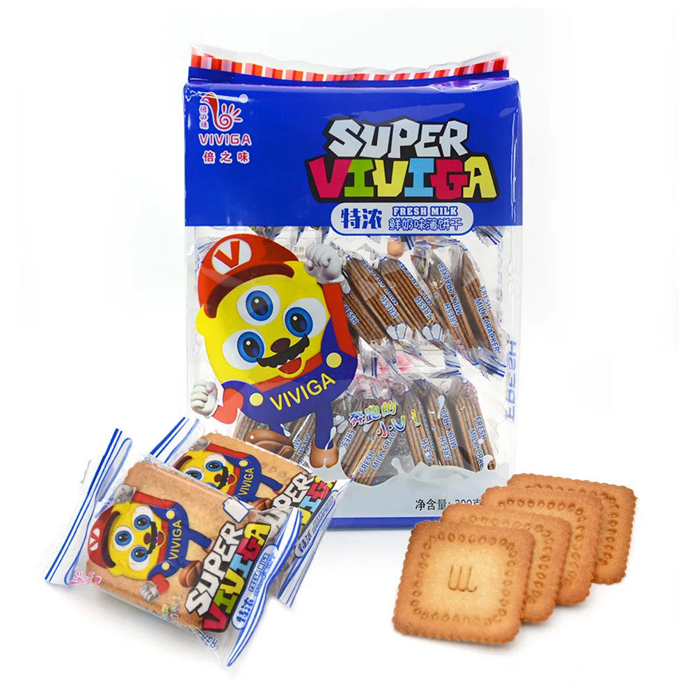 Индивидуальная оптовая продажа частная торговая марка тонкое печенье с ароматом свежего