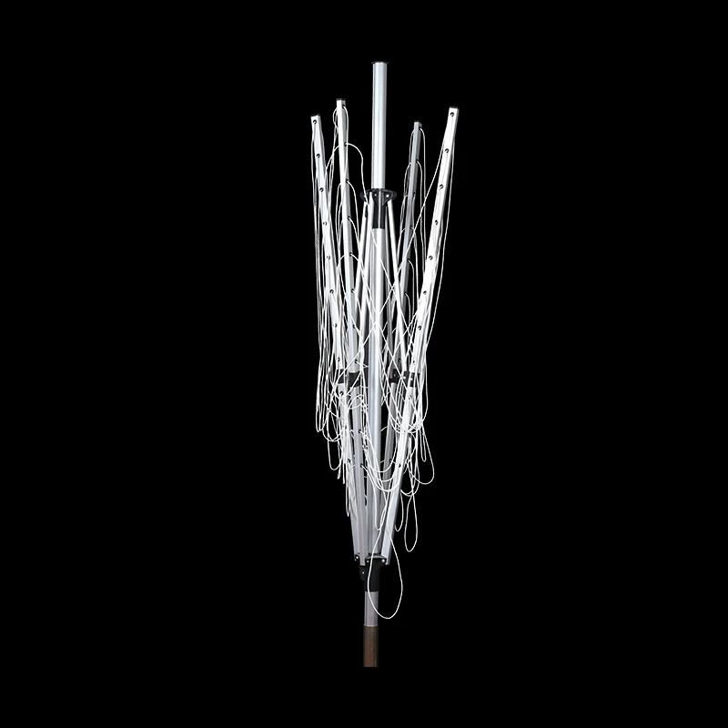 4 arm folding aluminium umbrella rotary airer&dryer