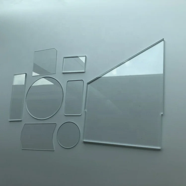 oval-ellipse shape optical glass lens for digital camera