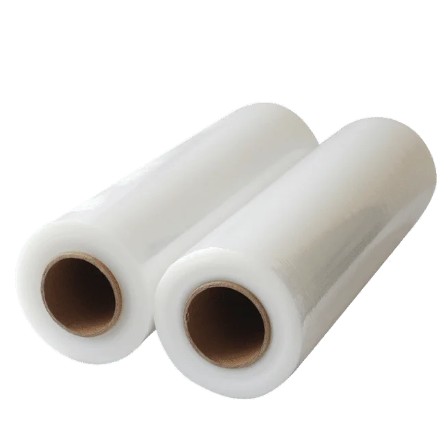 Store Transparent PE Mini Wrap Pallet Stretch Film Plastic Industrial Shrink Film with Dispense for Food and Chocolate