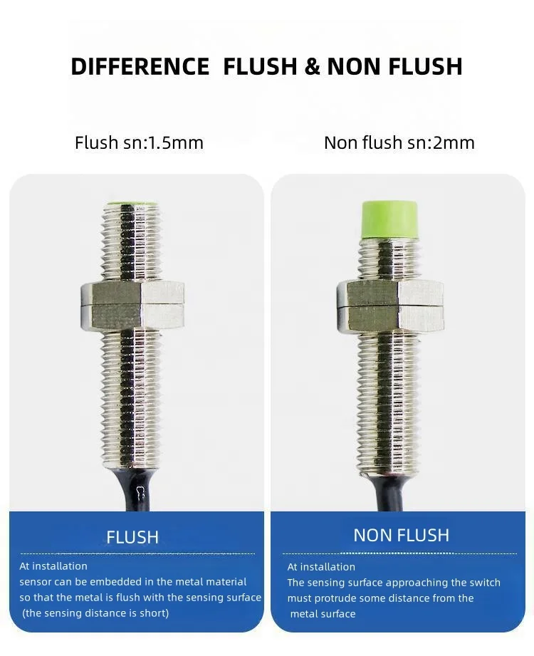 proximity sensor npn FR08-1.5DN NPN 36VDC  autonic optical proximity sensor