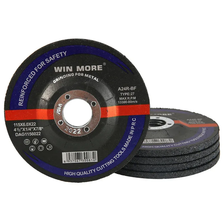 
WIN MORE High quality durable using various 115X6.0X22mm round edge carbide grinding wheel(200 pcs) 