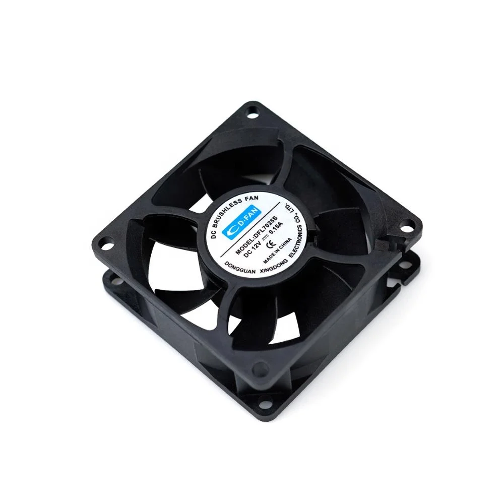ventilador cooler 70x70x25 70mm 5v 12v 24v dc cooling fan 70mm