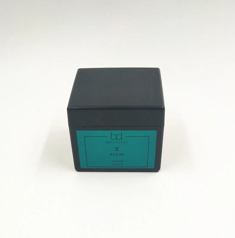 
150ml square black jar 
