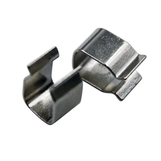 titanium Sheet metal housing stainless steel frame deep drawn parts copper contacts custom metal case crate clip