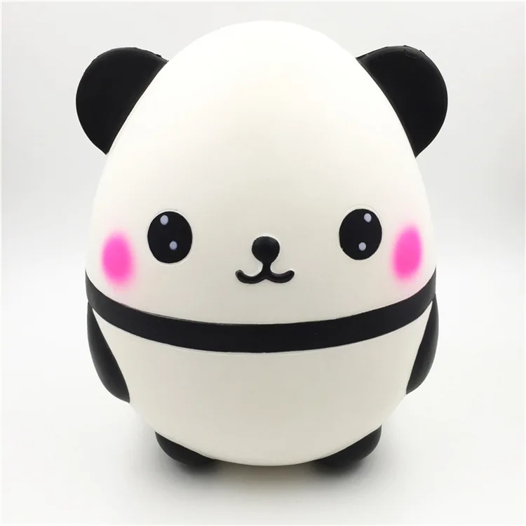 Squishies Джамбо панда яйцо Kawaii мягкие гигантский животных для снятия стресса медленный рост игрушка Squeeze игрушки