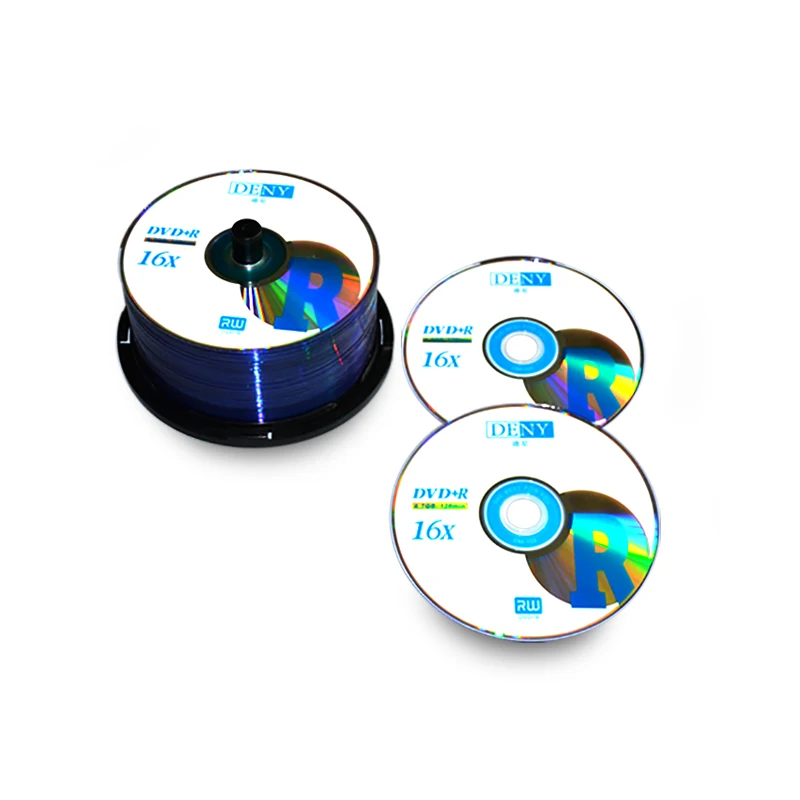 High speed blank printing dvd disk in shrink wrap package DVD-16X 4.7GB
