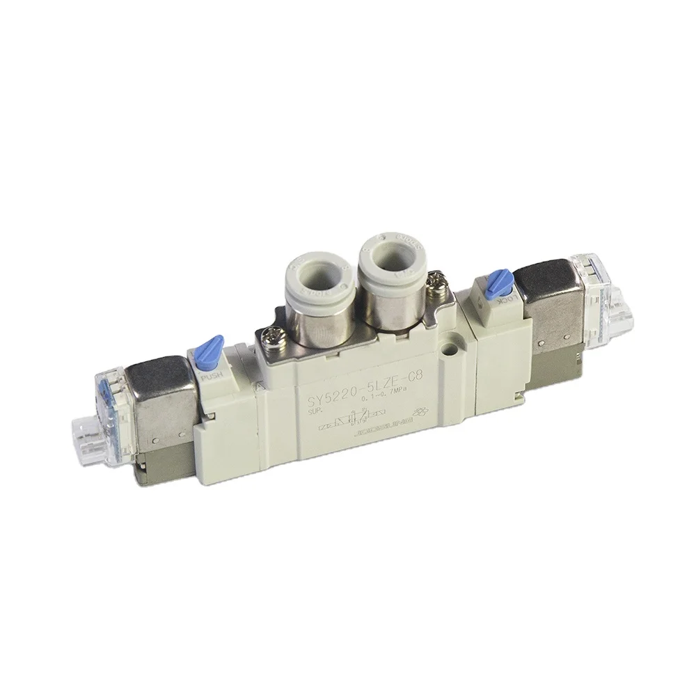 High Quality Two-position Five-way 5v Electric Coil Pneumatic Air Control Solenoid Valve 5v110-06/5v210-08 Made In China
