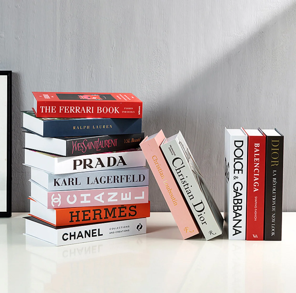 Модные искусственные декоративные книги роскошные для домашнего декора украшения журнальных столиков и полок