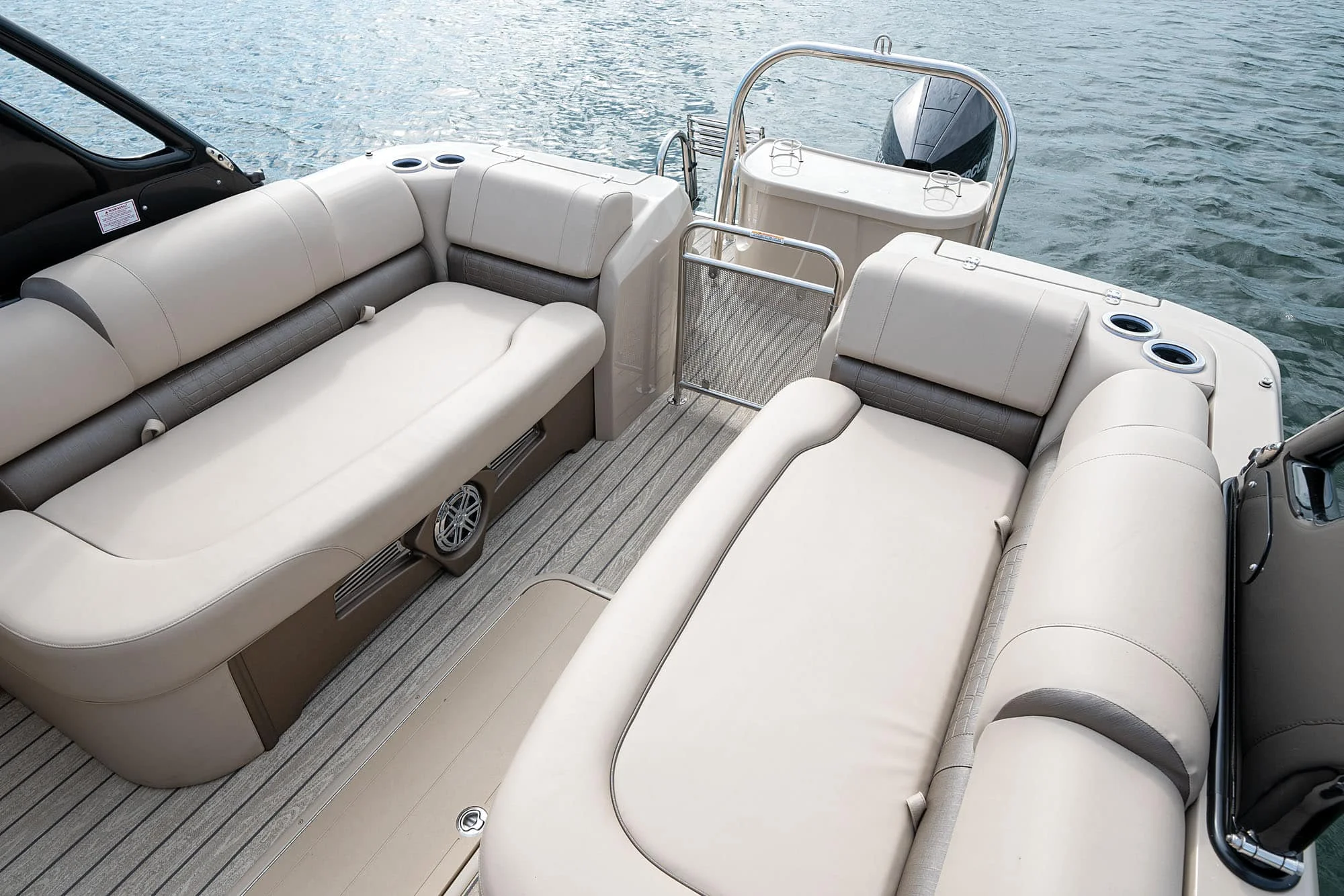 New Design Pontoon Boat 25FT  7.5m  Family Floating Aluminum Pontoon Boat for outboards motors 2023