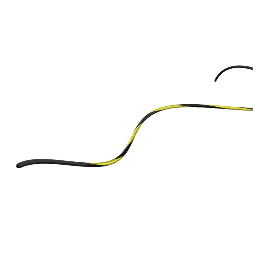 High Quality Hydrophilic Tip Zebra Guidewire Zebra Nitinol Core Guidewire With Hydrophilic Tip Yellow And Black Zebra Guidewire