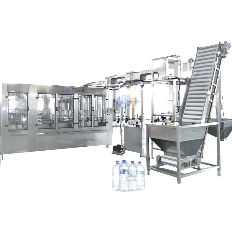 Linear type rinser filler capper cost effective 5 liter pet bottle water filling machine