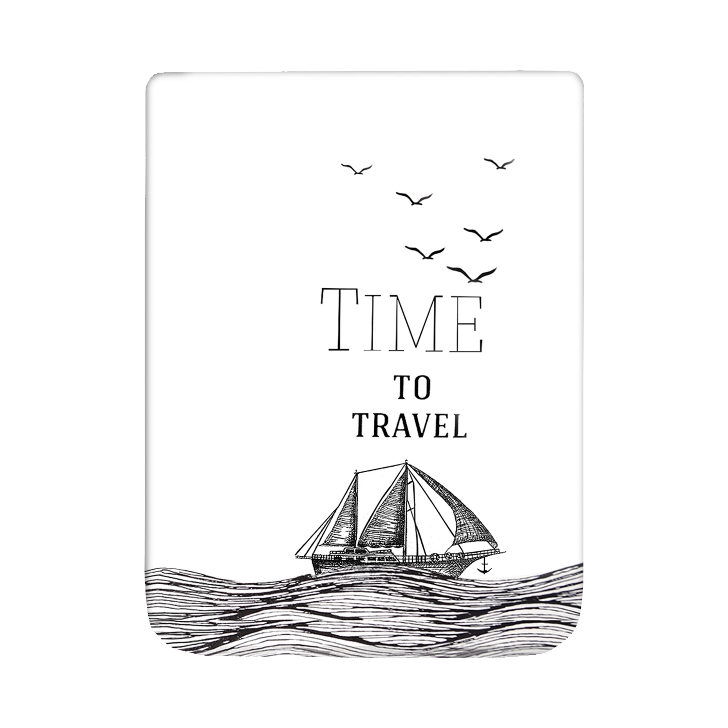 Soft shell design Slim Stylish Ereader case For Pocketbook 740