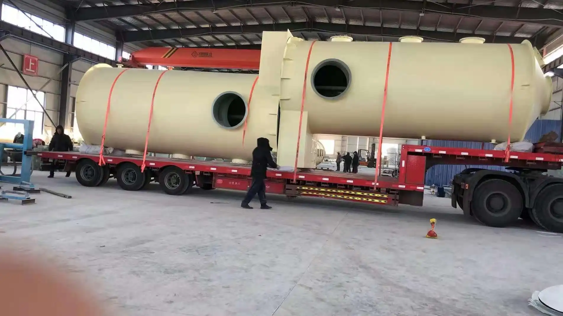 Fiberglass Reinforced Plastics Packed Tower/Cyclone Plate Tower Air Wet Scrubber