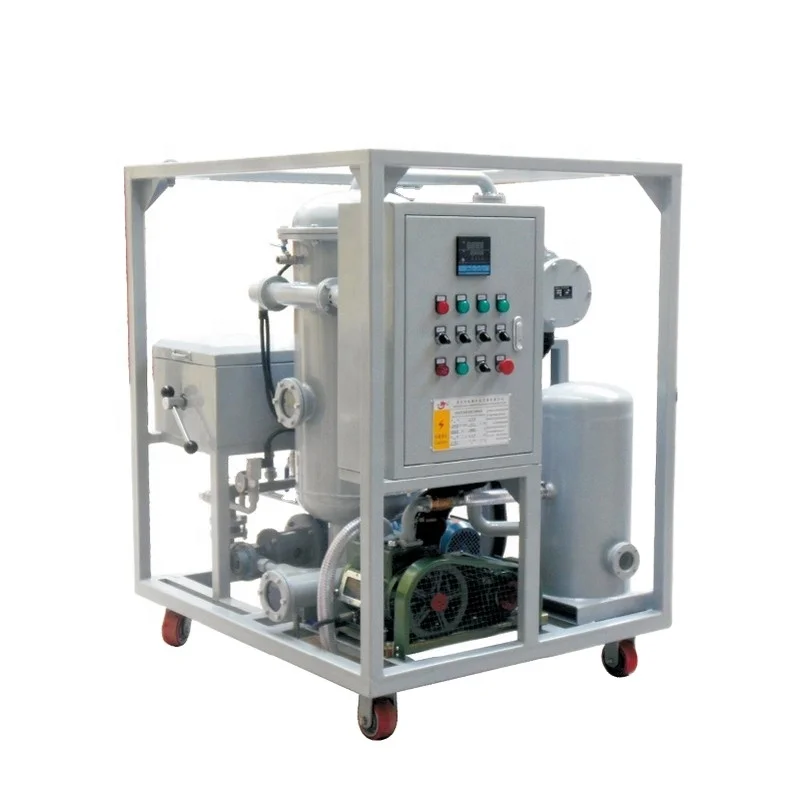 Dirty oil cleaning machine portable lube oil purifier oil filtration system