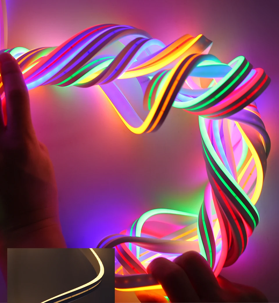 GM MJH1101 12V Waterproof Indoor Outdoor Silicone Tube 84Led 3535 Strip Led Neon Strip Light