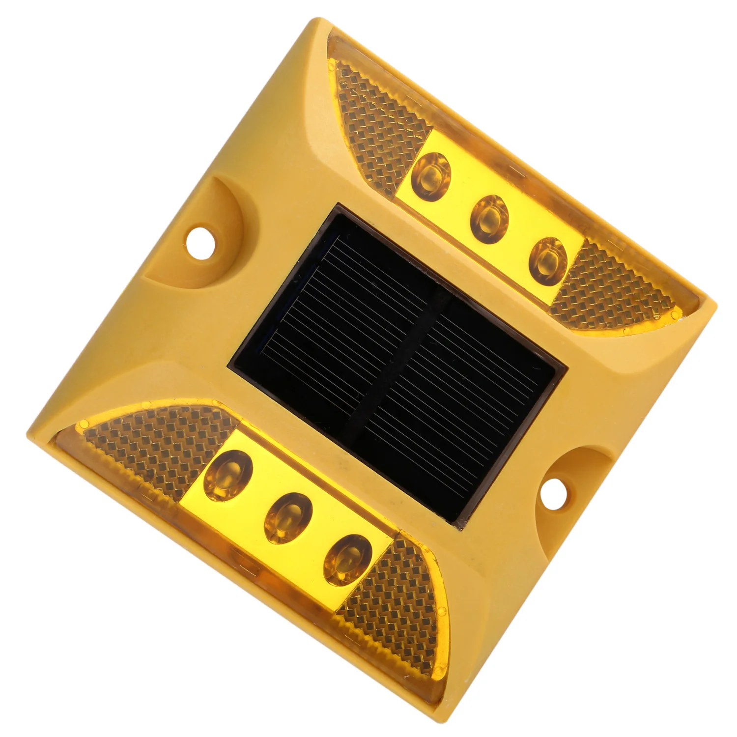 stud road solar ojo de gato con led y panel solar