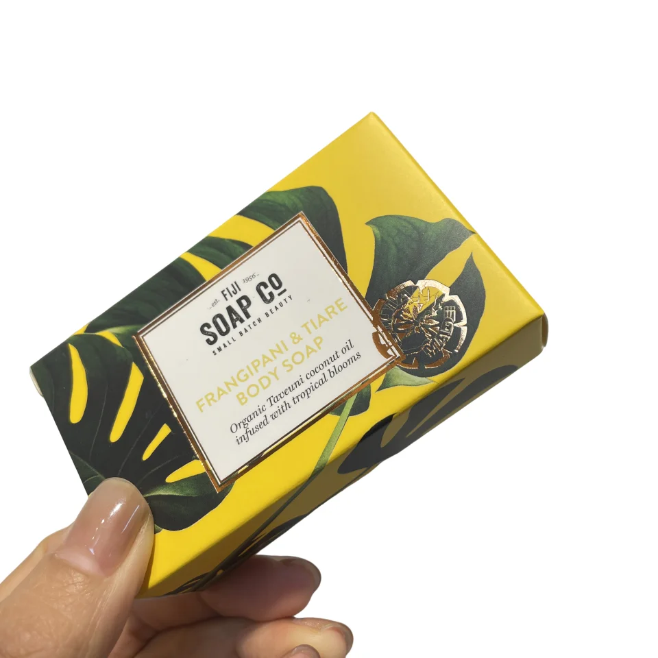 Custom print Bio-degradable gold foil logo handmade body soap foldable packing craft paper soap boxes
