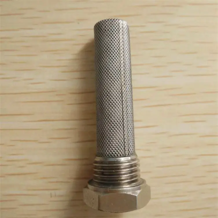 304 316 Stainless Steel Wire Mesh Metallic Filters Cylinder Perforated Filter Tube