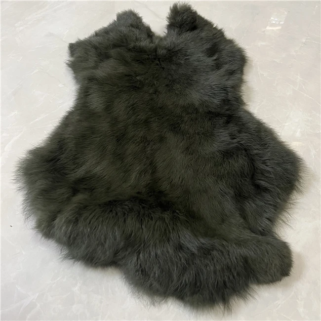 Натуральная сырая кожа кролика мех шиншиллы