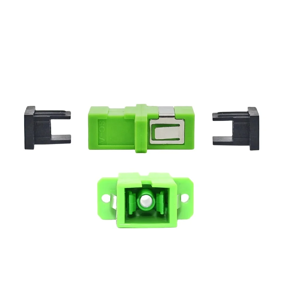 APC дуплексный SC к SC волоконно-оптический адаптер/соединитель