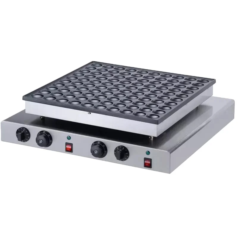 Commercial Snack Equipment 25 Holes Electric Muffins  Mini Making Machine Pancake iron ball waffle maker