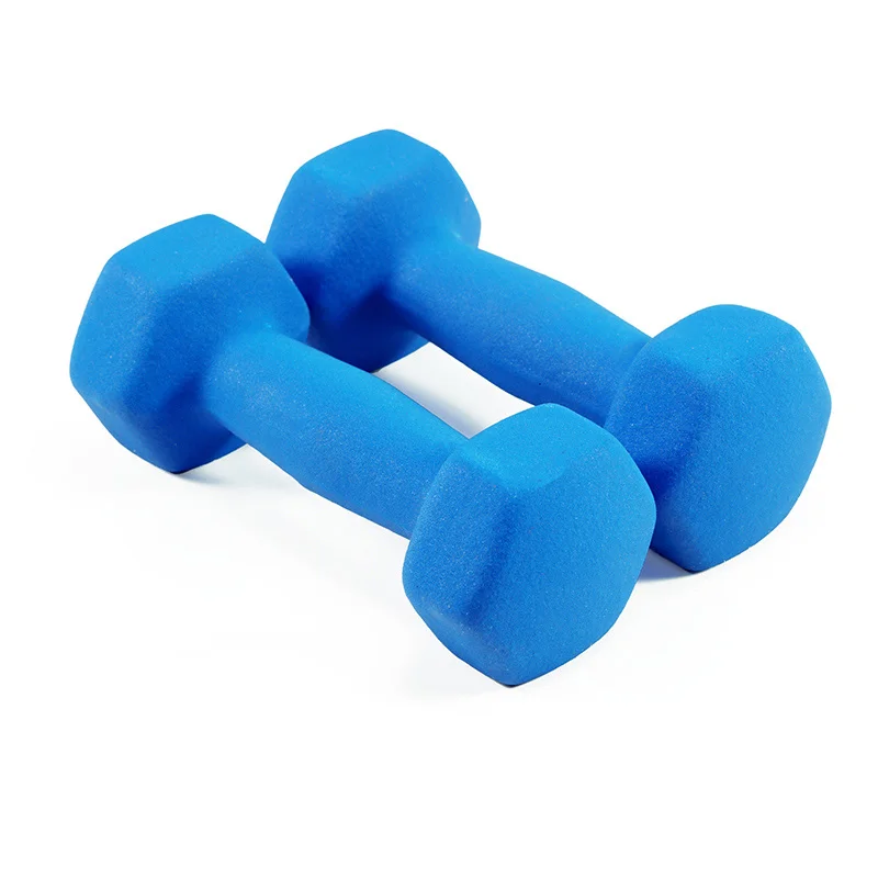 
Wholesale new popular gym fitness cross fit equipment accessories Neoprene dumbbell -STRAIGHT HANDLE 