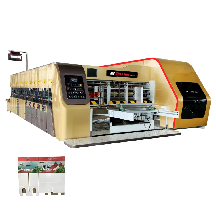 Printer Machine For Packing Carton Print Machine Colors Corrugated Pizza Box Flexo Printing Machine