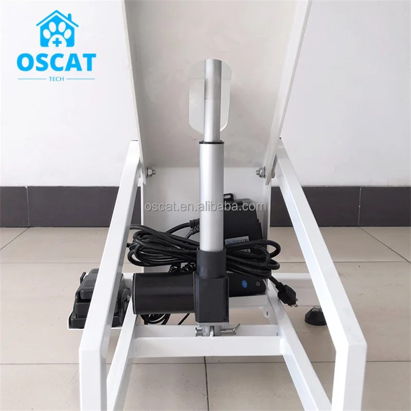OSCAT Veterinary Equipment Pet Animal Hospital Clinic Stainless Steel Surgical Electric Lift Veterinary Operating Table for Vet