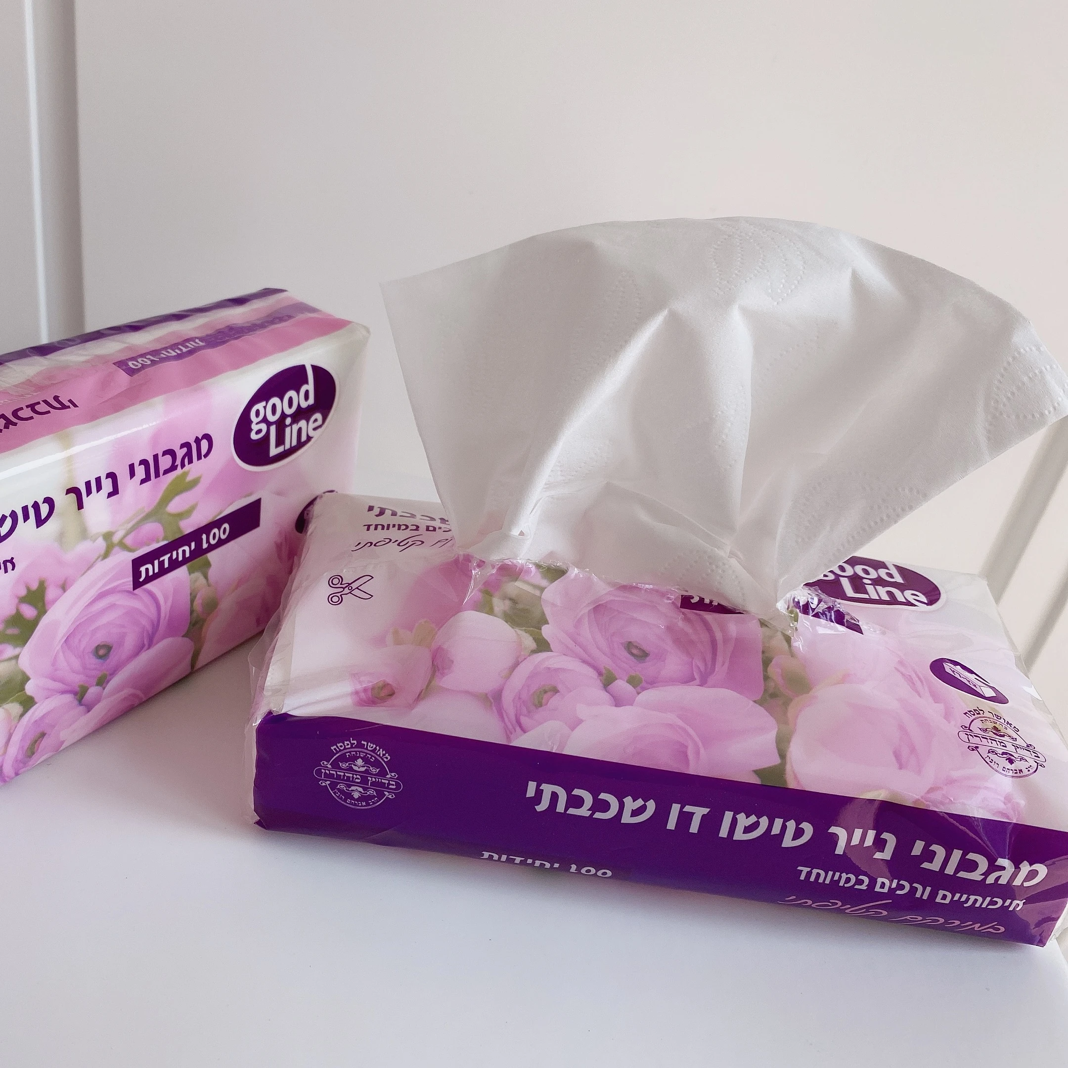 
100% virgin wood pulp facial tissue boxed facial towels 