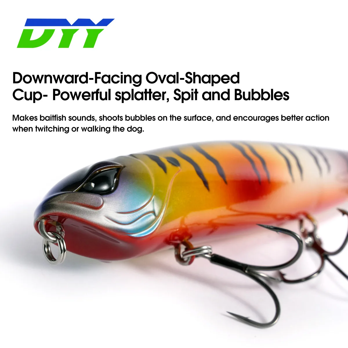 Custom 110mm 21g Freshwater Bass Fishing Stickbait Top Water Pencil Floating lure