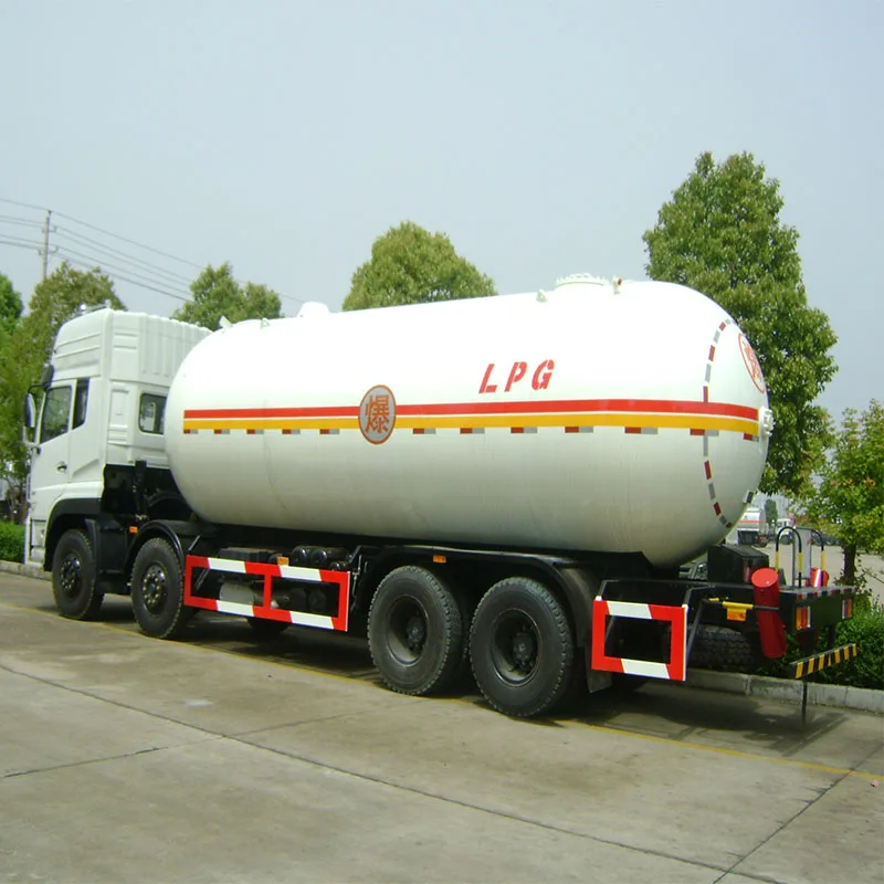 Dongfeng ASME ISO 8x4 25000L 25 куб. М 12MT LPG дорожный грузовик для доставки сжиженного углеводородного