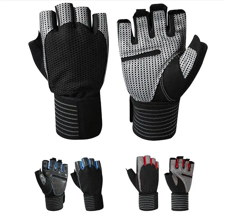 Women Custom Half Finger Weight Lifting Gloves Fitness Training Gloves Workout Sports Gym Gloves Men